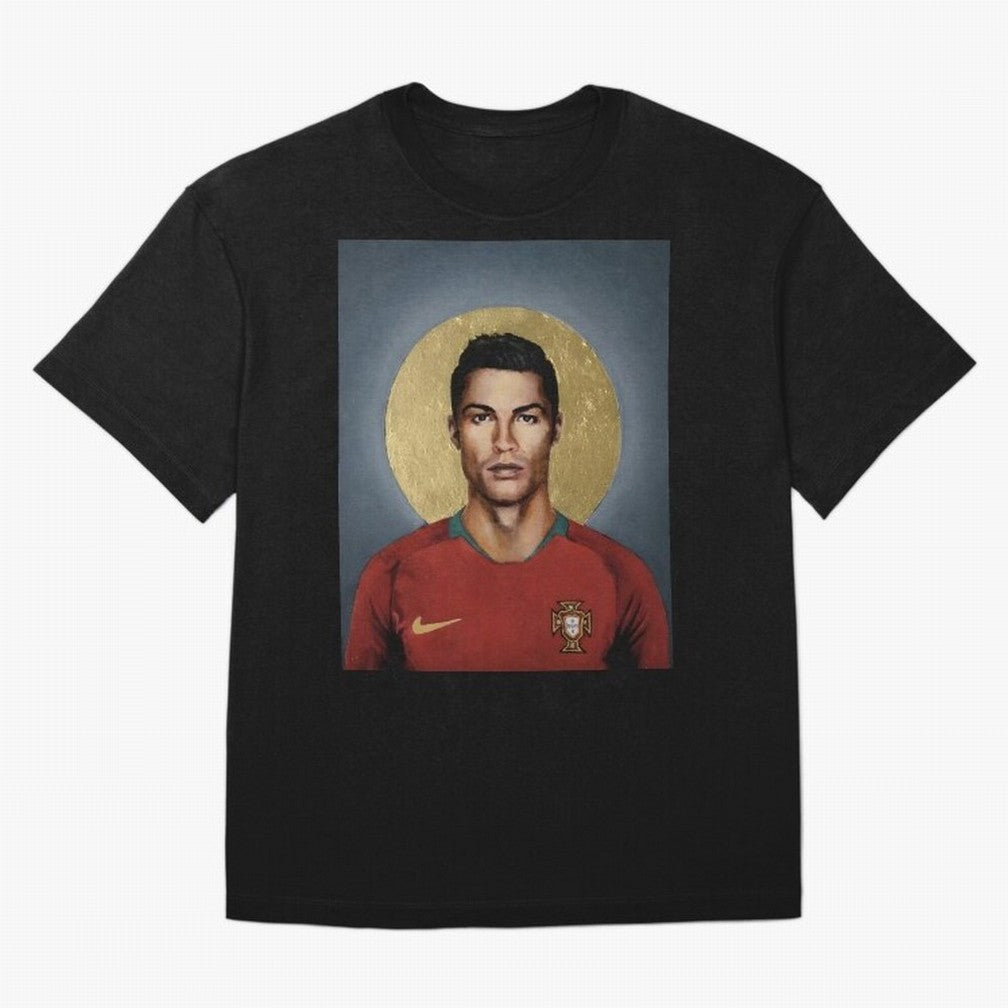 Cristiano Ronaldo CR7 Saint Portugal Football Legend Fan Art T-Shirt Capture The FIFA World Cup 2026 Group Stage Journey Fan Jersey, Adidas Soccer Tee, Brazil Supporter Shirt, Nike Football Fan Shirt, Cristiano Ronaldo Jordan Supporter Top, Pedri