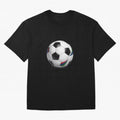 Kick Power Football Design | Classic Soccer Ball Sports Artwork T-Shirt Mbappe Argentina Football Jersey, Adidas Match Day Tee, World Cup 2026, Jordan Football Shirt, Nike Soccer Fan Top, Haaland Belgium Knockout Round