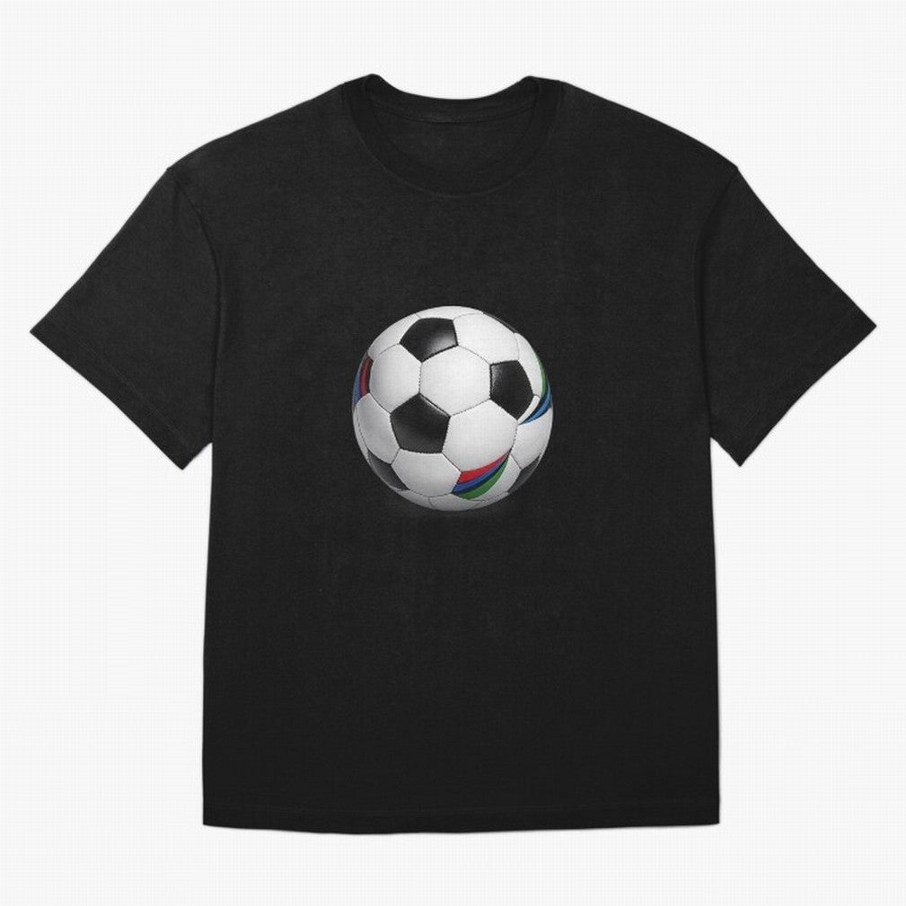 Kick Power Football Design | Classic Soccer Ball Sports Artwork T-Shirt Mbappe Argentina Football Jersey, Adidas Match Day Tee, World Cup 2026, Jordan Football Shirt, Nike Soccer Fan Top, Haaland Belgium Knockout Round
