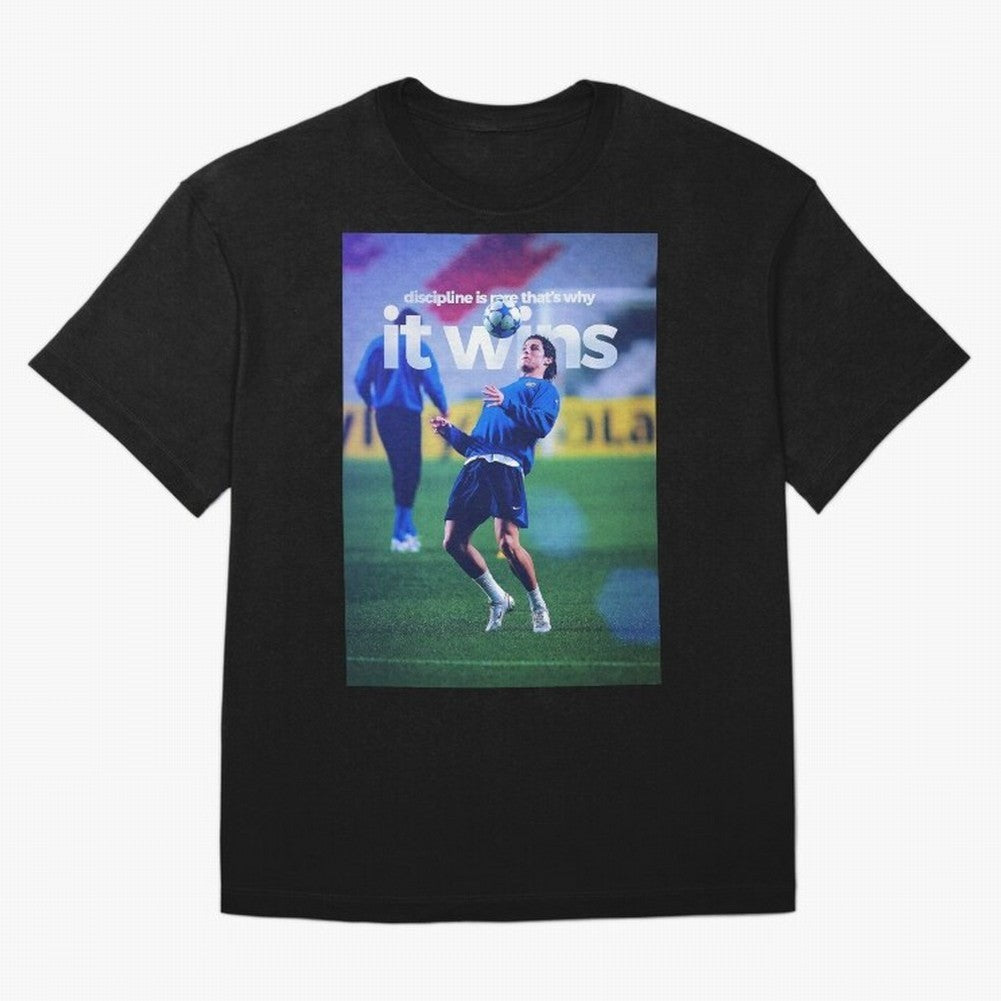 Cristiano Ronaldo - Discipline is rare that's why it wins T-Shirt Experience FIFA World Cup 2026 Group Stage Spirit, Made Fan Jersey, Nike Football Tee, Germany Supporter Shirt, Adidas Soccer Shirt, Cristiano Ronaldo Jordan Fan Top, Musiala Japan