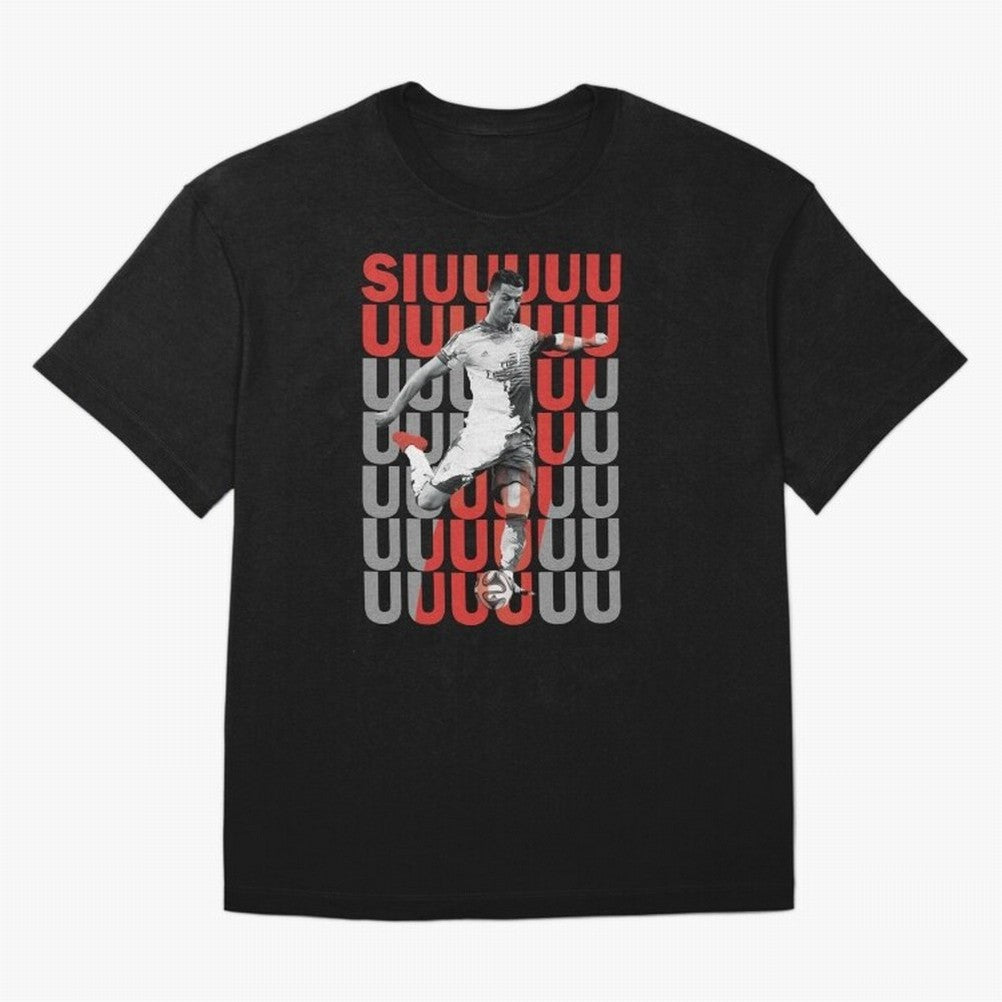 Siuuuuuu Cristiano Ronaldo T-Shirt Carry Global Football Passion For FIFA World Cup 2026 Jersey, Nike Football Tee, Messi France Fans, Adidas Soccer Shirt, Jordan Fan Top, Neymar Croatia Watch Party