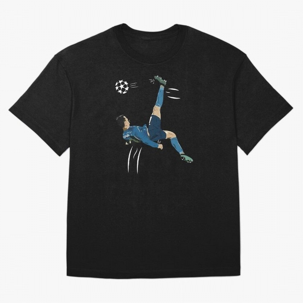Cristiano Ronaldo Bicycle Kick T-Shirt Portugal Cristiano Ronaldo World Cup 2026 Jersey, Nike Football Tee, Goal Celebration, Adidas Soccer Shirt, Jordan Fan Top, Cristiano Ronaldo Senegal Group Stage
