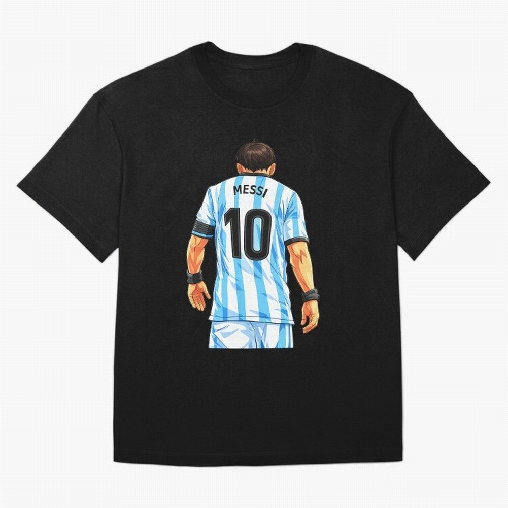 Messi Argentina 10 T-Shirt Follow The Road To FIFA World Cup 2026 Featuring Fan Jersey, Jordan Football Tee, France Supporter Shirt, Adidas Fan Shirt, Cristiano Ronaldo Nike Supporter Top, Griezmann Japan Fan Club