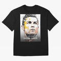 Cristiano Ronaldo Cr7 Football Soccer Player Icon Legend Power T-Shirt Back The Journey Through The FIFA World Cup 2026 USA, Nike Fan Jersey For Group Stage, Jordan Soccer Shirt For Cristiano Ronaldo Fans, Adidas Match Day Top, Mbappe Uruguay Goal