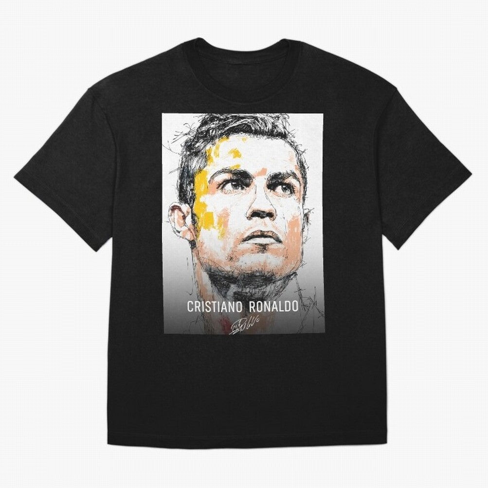 Cristiano Ronaldo Cr7 Football Soccer Player Icon Legend Power T-Shirt Back The Journey Through The FIFA World Cup 2026 USA, Nike Fan Jersey For Group Stage, Jordan Soccer Shirt For Cristiano Ronaldo Fans, Adidas Match Day Top, Mbappe Uruguay Goal