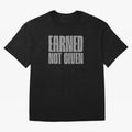 Earned not given grey 2 T-Shirt Join Supporters Worldwide For FIFA World Cup 2026 Group Fan Jersey, Adidas Football Tee, Argentina Supporter Shirt, Nike Soccer Shirt, Cristiano Ronaldo Jordan Match Day Top