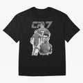 CR7 Cristiano Ronaldo illustration ink black white watercolour T-Shirt Show Up For The Glory Of FIFA World Cup 2026 Group Stage Fan Jersey, Nike Fan Tee, Germany Supporter Shirt, Jordan Soccer Shirt, Messi Adidas Match Day Top, Haaland Colombia