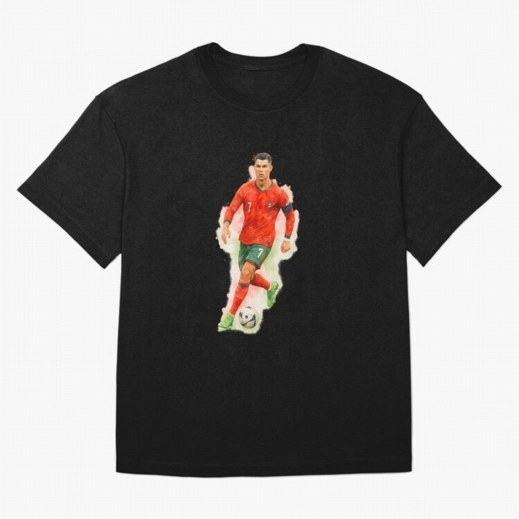 CR7 Cristiano Ronaldo a powerful moment artwork T-Shirt Celebrate Football Dreams Across The FIFA World Cup 2026 Fan Jersey, Jordan Football Tee, Brazil Supporter Shirt, Adidas Fan Shirt, Messi Nike Supporter Top, De Bruyne Germany Fan Club