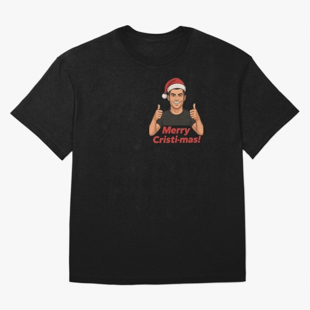 Merry Cristi-mas! CR7 Xmas holiday cheer T-Shirt Argentina Mbappe World Cup 2026 Jersey, Nike Football Tee, Group Stage, Adidas Soccer Shirt, Jordan Fan Top, Neymar Senegal Watch Party