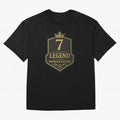 7Legend Football Inspired Number 7 T-Shirt T-Shirt Show Love For Legendary Goals In FIFA World Cup 2026 USA, Nike Match Day Jersey For Match Day, Adidas Supporter Tee For Mbappe Fans, Jordan Soccer Fan Top, Modric Uruguay Supporter Night