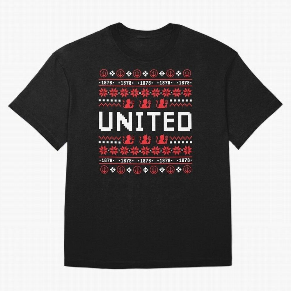 Manchester United Christmas T-Shirt Show Passion For The Stars Of FIFA World Cup 2026 Spirit Fan Jersey, Adidas Match Day Tee, Argentina Supporter Shirt, Jordan Football Shirt, Mbappe Nike Soccer Fan Top, Vinicius Colombia Football Fans
