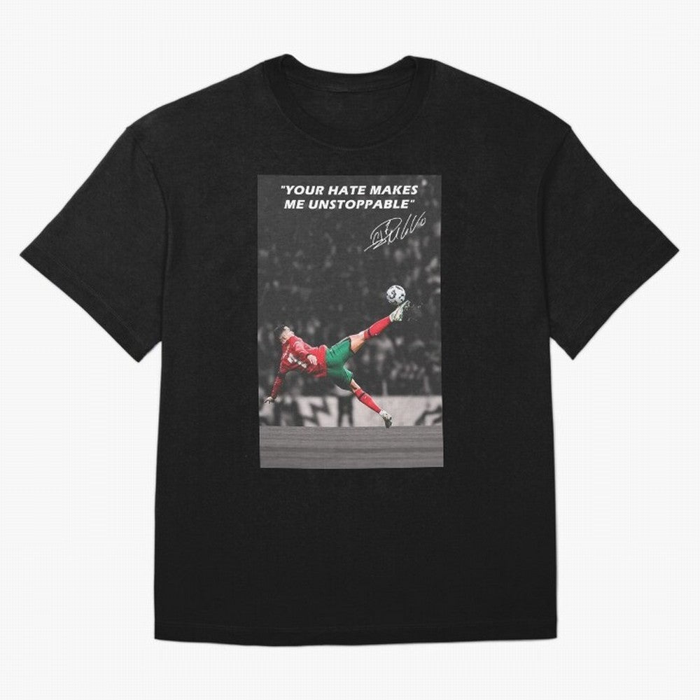 Cristiano Ronaldo Inspiration T-Shirt CR7 Brazil Football Jersey, Nike Football Tee, World Cup 2026, Adidas Soccer Shirt, Jordan Fan Top, Haaland France Stadium Chant
