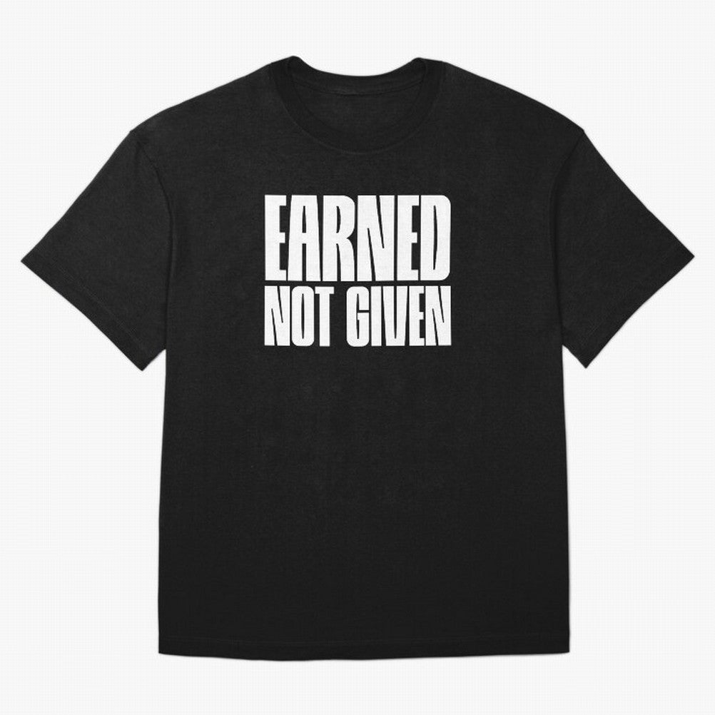 Earned not given white T-Shirt Germany Messi World Cup 2026 Jersey, Nike Football Tee, Match Day, Adidas Soccer Shirt, Jordan Fan Top, Yamal Portugal Group Stage