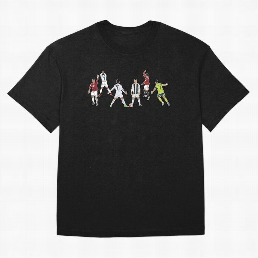 Ronaldo Forever Minimalist Career Goal Celebrations T-Shirt Mbappe Portugal Football Jersey, Nike Fan Tee, World Cup 2026, Jordan Soccer Shirt, Adidas Match Day Top, Modric France Soccer Fans