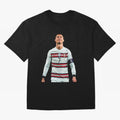 Cristiano Ronaldo Design T-Shirt FIFA World Cup 2026 Argentina Messi Jersey, Adidas Football Tee, Messi Argentina Fans, Nike Soccer Shirt, Jordan Match Day Top, Kane Croatia Watch Party