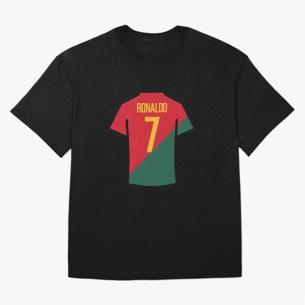 Ronaldo Portugal Jersey T-Shirt FIFA World Cup 2026 Argentina Saka Jersey, Nike Football Tee, Cristiano Ronaldo France Fans, Adidas Soccer Shirt, Jordan Fan Top, Saka Croatia Watch Party