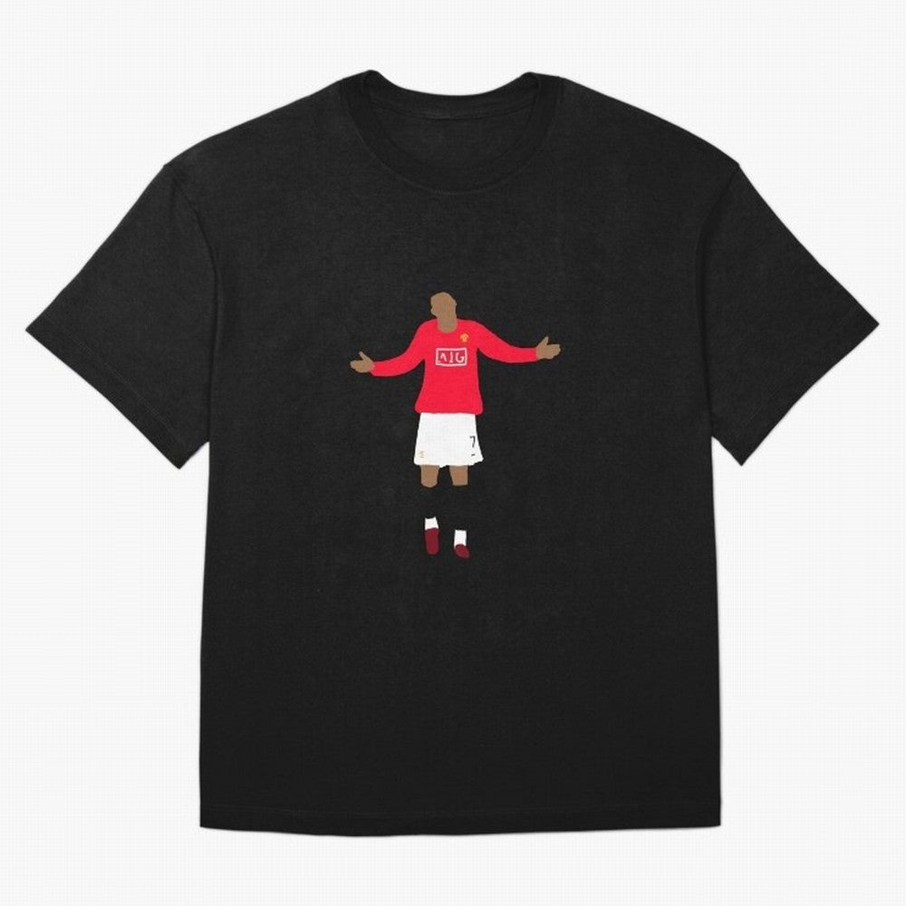 Cristiano Ronaldo Goal Celebration Illustration T-Shirt Messi Brazil Football Jersey, Adidas Soccer Tee, World Cup 2026, Nike Football Fan Shirt, Jordan Supporter Top, Foden Ghana Supporter Night