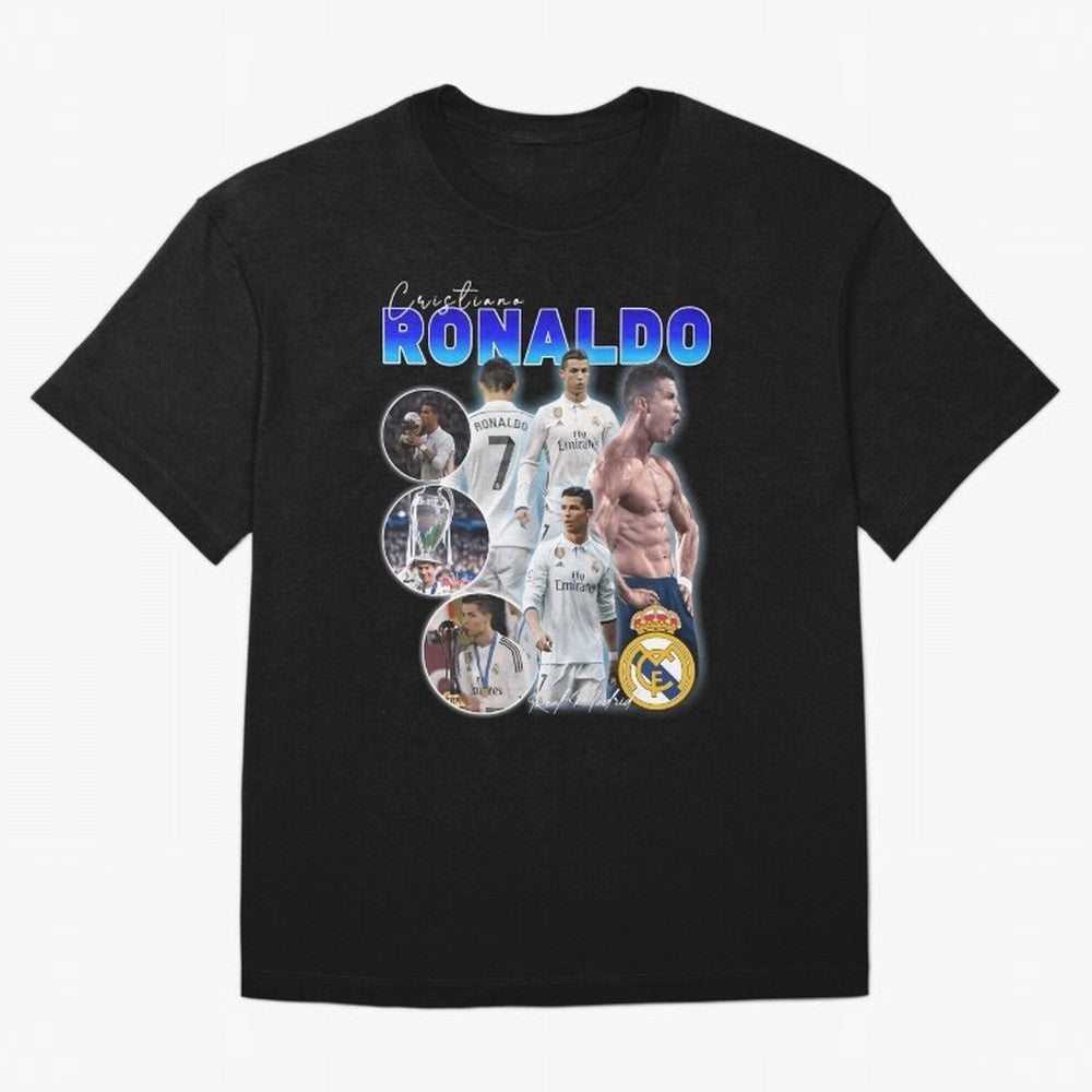 CR7 Real Madrid Poster ¨C For Football Fans and Gift For Ronaldo Supporters T-Shirt Celebrate The Biggest Stage Of The FIFA World Cup 2026 Fan Jersey, Jordan Football Tee, Argentina Supporter Shirt, Adidas Fan Shirt, Neymar Nike Supporter Top,