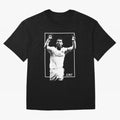 Cristiano Ronaldo CR7 in Black and White Design T-Shirt France Cristiano Ronaldo World Cup 2026 Jersey, Nike Football Tee, Goal Celebration, Adidas Soccer Shirt, Jordan Fan Top, Yamal Netherlands Group Stage
