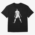 Cristiano Ronaldo Black and White Version T-Shirt FIFA World Cup 2026 Ecuador Kane Fan Jersey, Jordan Supporter Tee, Portugal Supporter Shirt, Nike World Cup Shirt, Messi Adidas Football Fan Top, Vinicius Brazil Goal Celebration