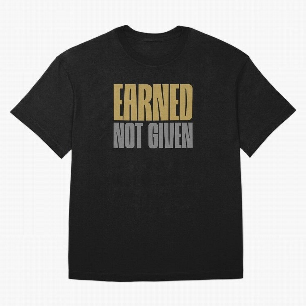 Earned not given T-Shirt France Messi World Cup 2026 Jersey, Jordan Supporter Tee, Match Day, Nike World Cup Shirt, Adidas Football Fan Top, Mbappe Senegal Goal Celebration