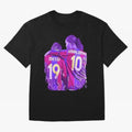 ronaldinho and messi - goat T-Shirt Neymar Portugal Football Jersey, Adidas Soccer Tee, World Cup 2026, Nike Football Fan Shirt, Jordan Supporter Top, Messi Norway Match Day