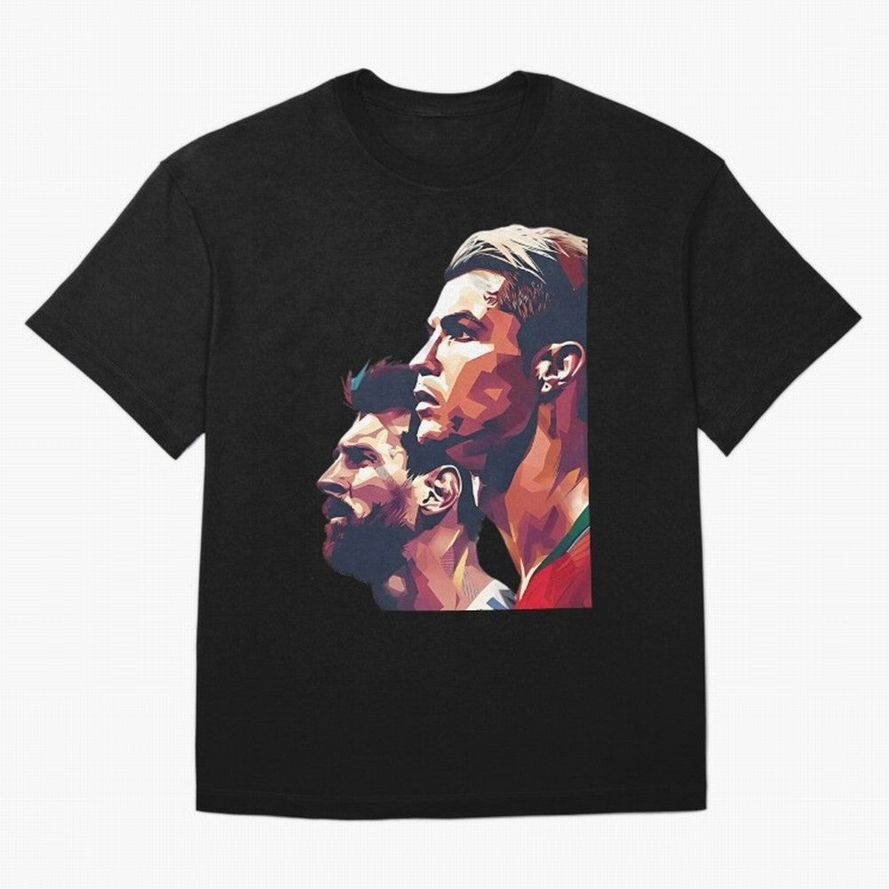 ronaldo and messi - Goat T-Shirt Elevate FIFA World Cup 2026 Capturing Cristiano Ronaldo Fan Jersey, Nike Football Tee, Argentina Supporter Shirt, Adidas Soccer Shirt, Cristiano Ronaldo Jordan Fan Top, Yamal Japan Group Stage