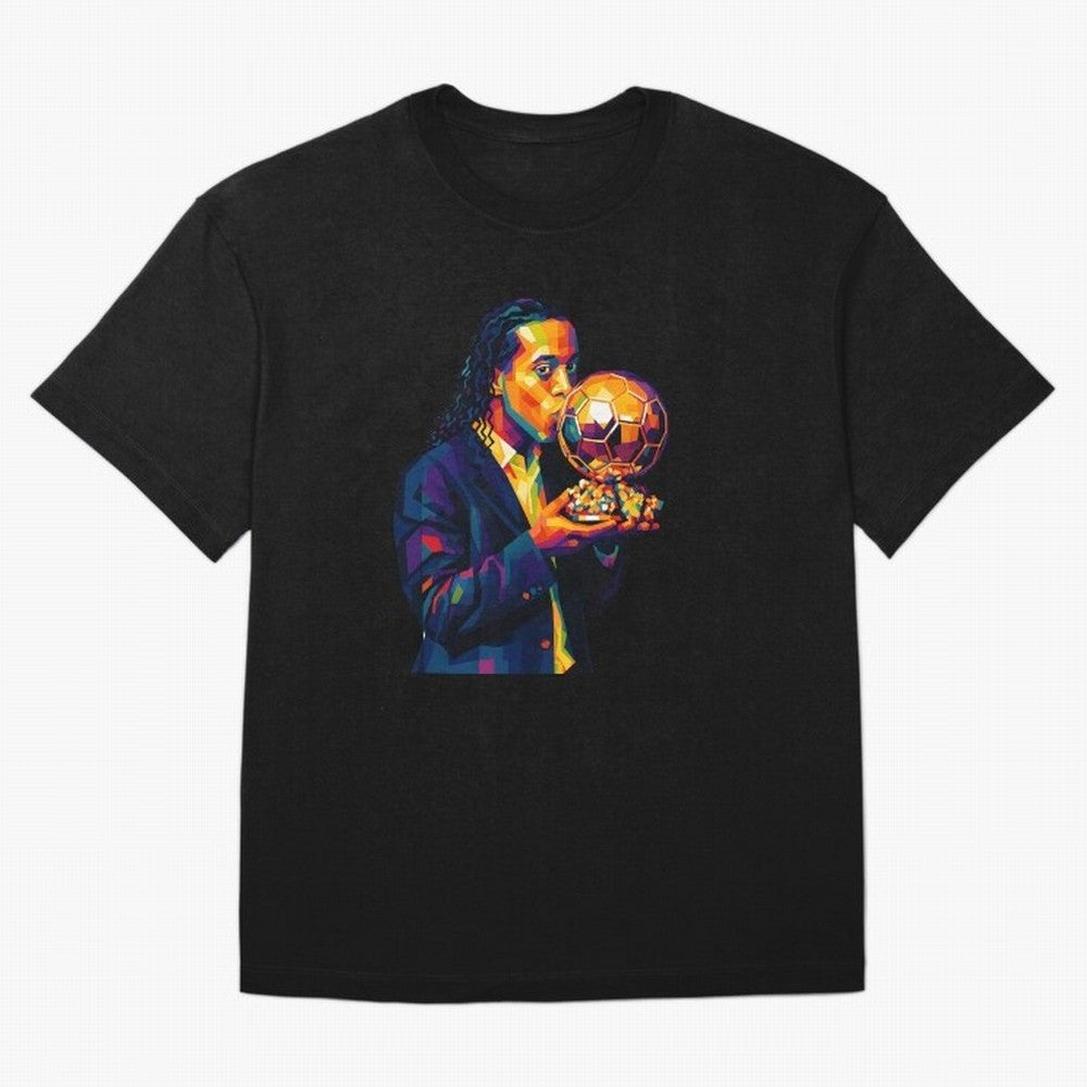 Ronaldinho Wpap Art T-Shirt Represent The Passion Of FIFA World Cup 2026 USA Canada, Nike Match Day Jersey For Goal Celebration, Adidas Supporter Tee For Cristiano Ronaldo Fans, Jordan Soccer Fan Top, Son Ecuador Trophy Race