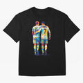 Cristiano Ronaldo & Toni Kroos Wpap Art T-Shirt FIFA World Cup 2026 Ecuador Saka Fan Jersey, Jordan Football Tee, Argentina Supporter Shirt, Adidas Fan Shirt, Messi Nike Supporter Top, Cristiano Ronaldo Sweden Football Fans
