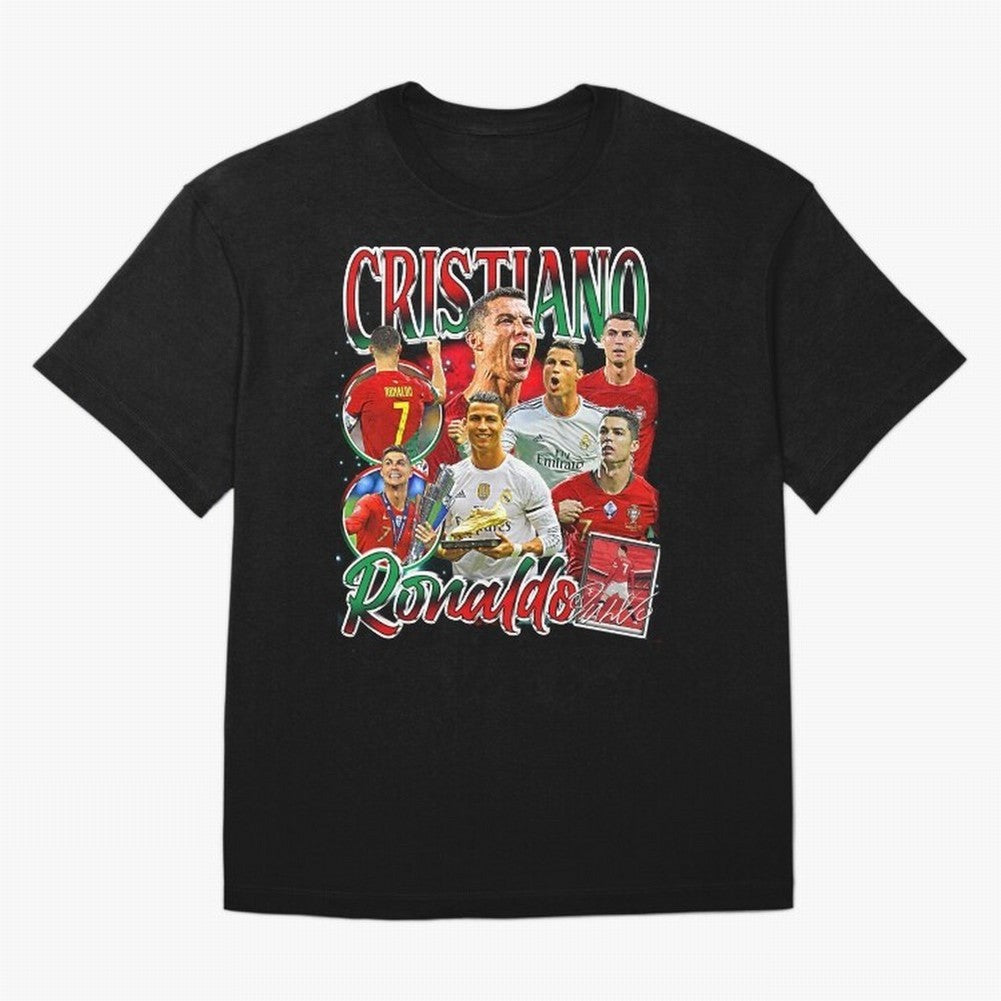Cristiano Ronaldo Premium Quality T-Shirt Join Global Football Passion For FIFA World Cup 2026 USA Jersey, Jordan Football Tee, Messi England Fans, Adidas Fan Shirt, Nike Supporter Top, Saka Paraguay Fan Club
