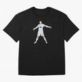 Cristiano Ronaldo celebrates at Real Madrid T-Shirt Argentina Messi World Cup 2026 Jersey, Adidas Football Tee, Group Stage, Nike Soccer Shirt, Jordan Match Day Top, Yamal Senegal Group Stage