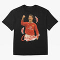 Young Cristiano Ronaldo Man United Art ¨C Rising Soccer Legend Tribute	 T-Shirt Carry The FIFA World Cup 2026 Journey Through Messi, CR7 Jersey, Nike Fan Tee, Messi Netherlands Fans, Jordan Soccer Shirt, Adidas Match Day Top, Messi England Final