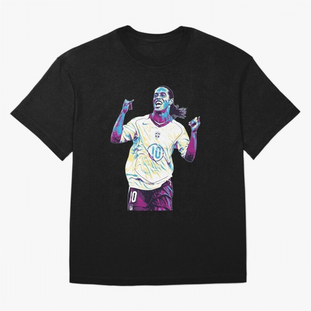 Ronaldinho brazil team T-Shirt Carry The FIFA World Cup 2026 Journey Through Messi, CR7 Jersey, Nike Fan Tee, Messi Netherlands Fans, Jordan Soccer Shirt, Adidas Match Day Top, Messi England Final Match