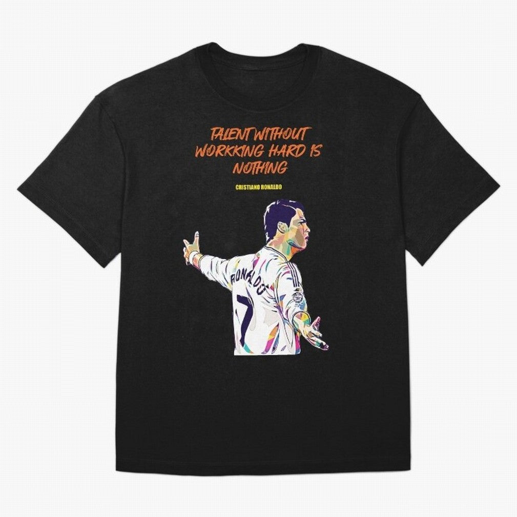Cristiano Ronaldo Motivational Quote T-Shirt FIFA World Cup 2026 Canada Neymar, Nike Football Jersey For Match Day, Adidas Soccer Shirt For Cristiano Ronaldo Fans, Jordan Fan Top, Son Spain Group Stage