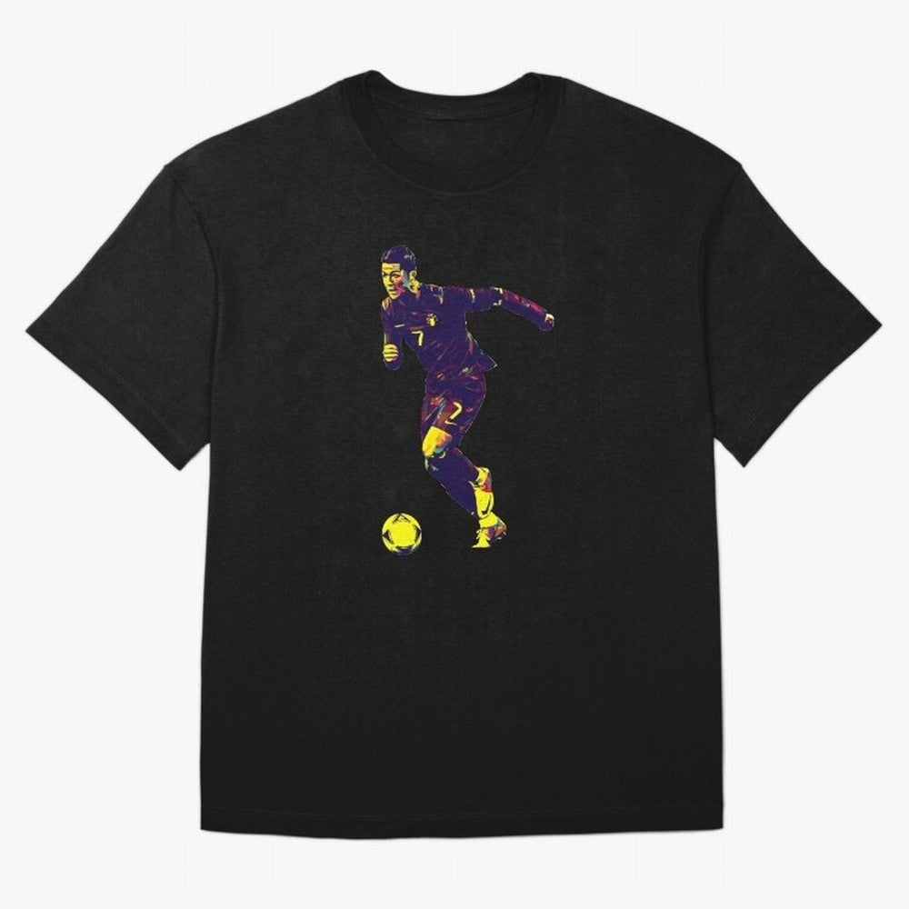 Cristiano Ronaldo T-Shirt Stand With FIFA World Cup 2026 With Messi, CR7 And Jersey, Jordan Supporter Tee, Messi France Fans, Nike World Cup Shirt, Adidas Football Fan Top, Bellingham Australia Final Match
