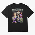 Cristiano Ronaldo Bootleg design T-Shirt FIFA World Cup 2026 Argentina Saka Jersey, Jordan Football Tee, Mbappe France Fans, Adidas Fan Shirt, Nike Supporter Top, Saka Australia Fan Club