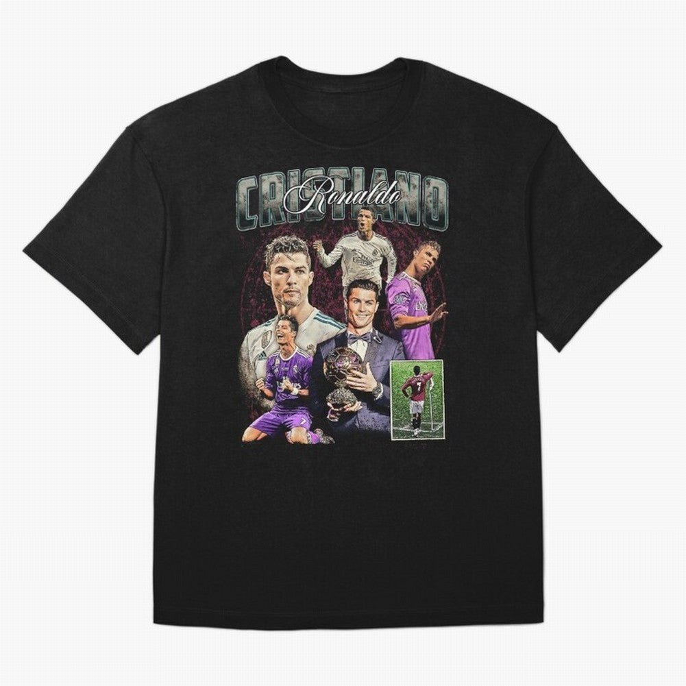 Cristiano Ronaldo Bootleg design T-Shirt FIFA World Cup 2026 Argentina Saka Jersey, Jordan Football Tee, Mbappe France Fans, Adidas Fan Shirt, Nike Supporter Top, Saka Australia Fan Club