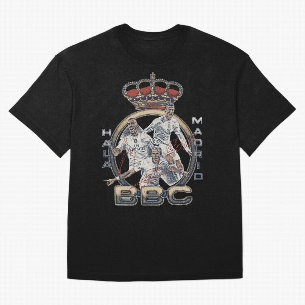 BBC of Real Madrid T-Shirt Relive FIFA World Cup 2026 Group Stage For Fans Of Fan Jersey, Adidas Match Day Tee, Argentina Supporter Shirt, Jordan Football Shirt, Mbappe Nike Soccer Fan Top, De Bruyne Germany Fan Club