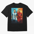 Lionel Messi and Cristiano Ronaldo T-Shirt Feel The Heartbeat Of FIFA World Cup 2026 Spirit, Filled Fan Jersey, Nike Match Day Shirt, Portugal Supporter Shirt, Adidas Supporter Tee, Mbappe Jordan Soccer Fan Top, Bellingham Germany Match Day