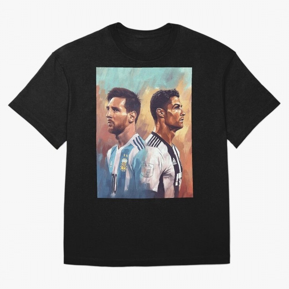 Lionel Messi and Cristiano Ronaldo T-Shirt England Neymar World Cup 2026 Jersey, Nike Football Tee, Match Day, Adidas Soccer Shirt, Jordan Fan Top, Musiala Netherlands Group Stage