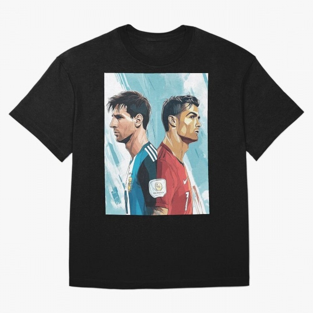 Lionel Messi and Cristiano Ronaldo T-Shirt Celebrate The Stars Of FIFA World Cup 2026 USA Canada Jersey, Nike Match Day Shirt, Mbappe Netherlands Fans, Adidas Supporter Tee, Jordan Soccer Fan Top, Foden Australia Supporter Night
