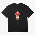 George Best watercolour Manchester United Football Northern Ireland Legend number 7 Man United Red D T-Shirt Bring International Match Energy To FIFA World Cup 2026 Fan Jersey, Nike Football Tee, Argentina Supporter Shirt, Adidas Soccer Shirt,