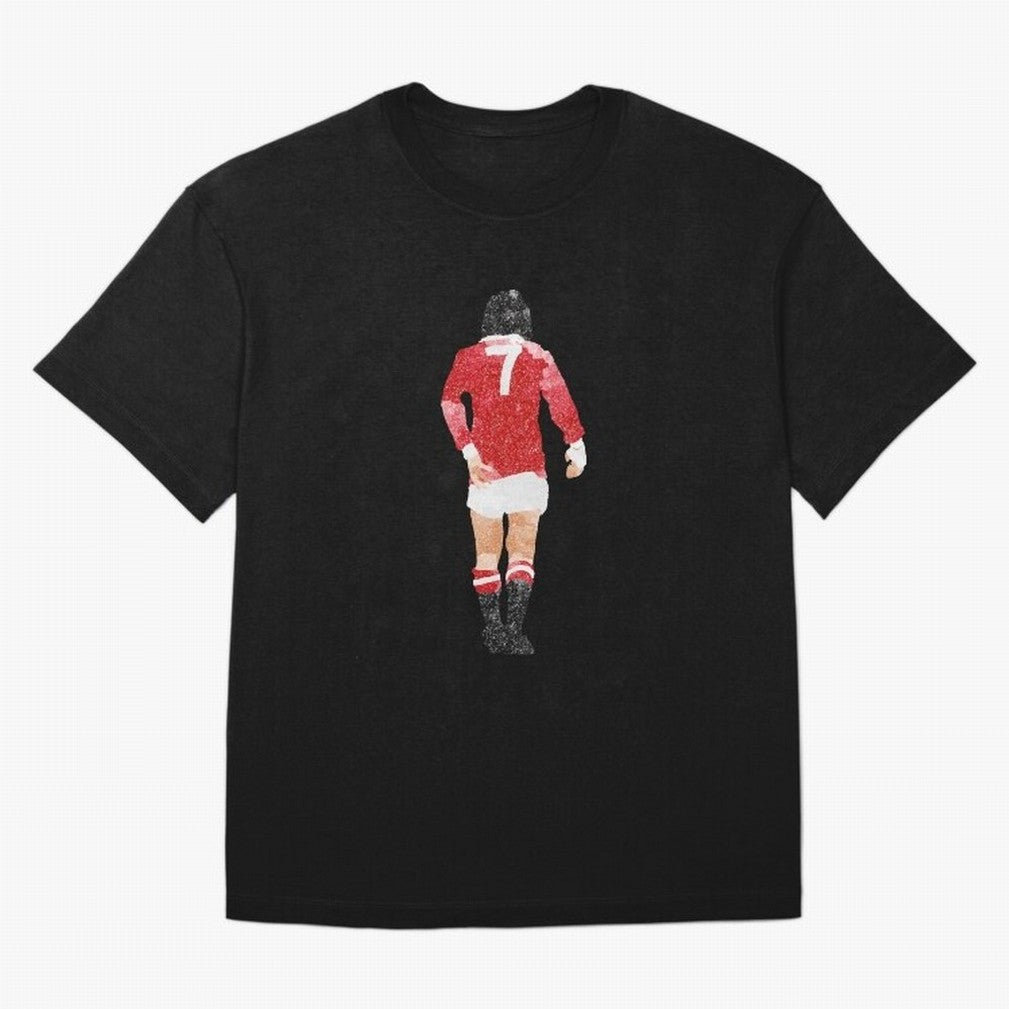 George Best watercolour Manchester United Football Northern Ireland Legend number 7 Man United Red D T-Shirt Bring International Match Energy To FIFA World Cup 2026 Fan Jersey, Nike Football Tee, Argentina Supporter Shirt, Adidas Soccer Shirt,
