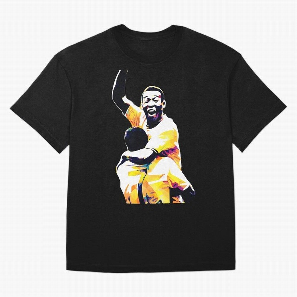 Pele Pop Art T-Shirt Turn Up For The FIFA World Cup 2026 Journey Through Fan Jersey, Adidas Football Tee, Germany Supporter Shirt, Nike Soccer Shirt, Cristiano Ronaldo Jordan Match Day Top, Lewandowski Japan Stadium Chant