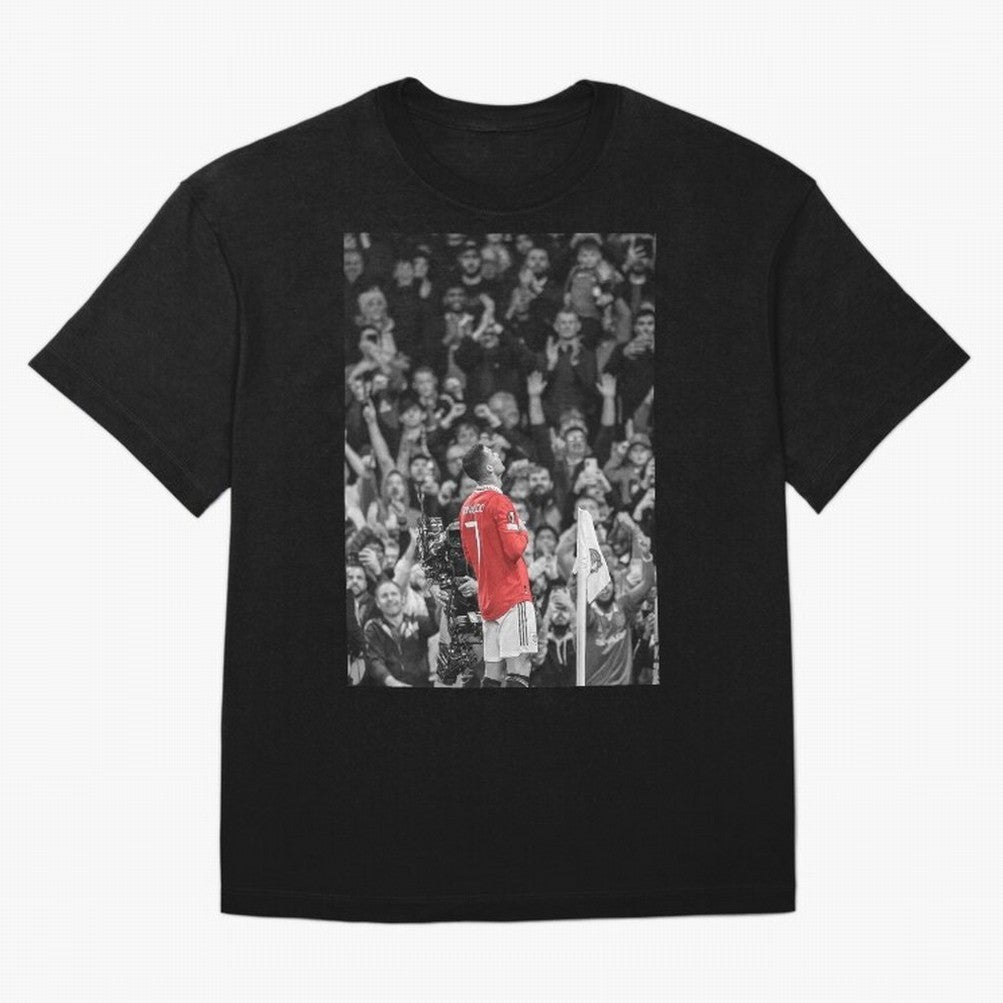 Cristiano Ronaldo Manchester United T-Shirt FIFA World Cup 2026 Argentina Saka Jersey, Adidas Match Day Tee, Messi Spain Fans, Jordan Football Shirt, Nike Soccer Fan Top, Saka Paraguay Fan Club
