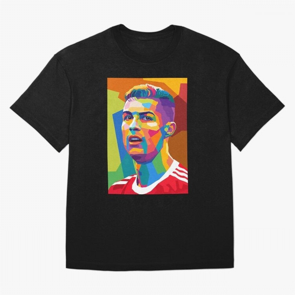 Cristiano Ronaldo Wpap Pop Art T-Shirt Argentina Messi World Cup 2026 Jersey, Jordan Football Tee, Group Stage, Adidas Fan Shirt, Nike Supporter Top, Neymar Netherlands Fan Club