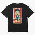 Messi The GOAT Graphic poster design T-Shirt Enjoy FIFA World Cup 2026 Spirit, Built Around Portugal Fan Jersey, Nike Match Day Shirt, Portugal Supporter Shirt, Adidas Supporter Tee, Messi Jordan Soccer Fan Top, Rodri Brazil Supporter Night