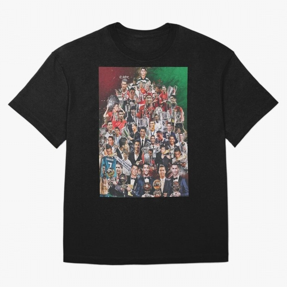 Cristiano Ronaldo (5th Ballon D'Or) T-Shirt Argentina Neymar World Cup 2026 Jersey, Jordan Supporter Tee, Watch Party, Nike World Cup Shirt, Adidas Football Fan Top, Lewandowski Morocco Soccer Fans