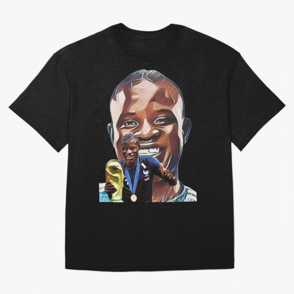 N'golo Kante T-Shirt Honor Champions And Dreams In FIFA World Cup 2026 Group, Nike Fan Jersey For Group Stage, Jordan Soccer Shirt For Messi Fans, Adidas Match Day Top, Saka Ecuador Final Match