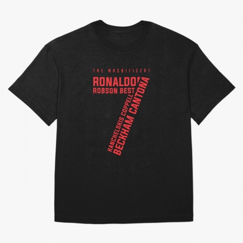 The Magnificent Seven - Man Utd T-Shirt Portugal Messi World Cup 2026 Jersey, Jordan Supporter Tee, Group Stage, Nike World Cup Shirt, Adidas Football Fan Top, Pedri Morocco Goal Celebration